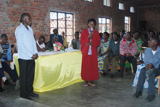 Spotkanie w Nyakinamie w Rwandzie