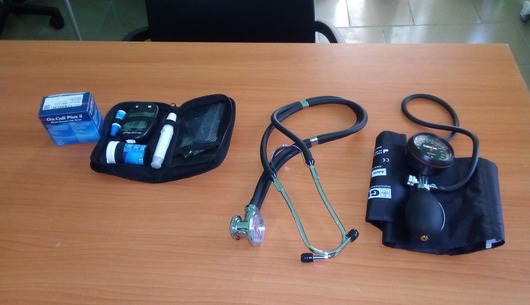 Ciśnieniomierz i stetoskop