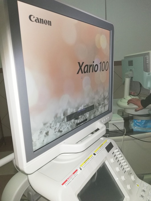 Echokardiograf dla szpitala w Aleppo