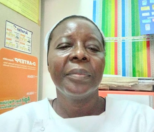 Siostra ze szpitala w Brazzaville w Republice Konga