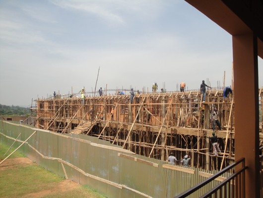 Budowa gimnazjum w Masaka w Rwandzie