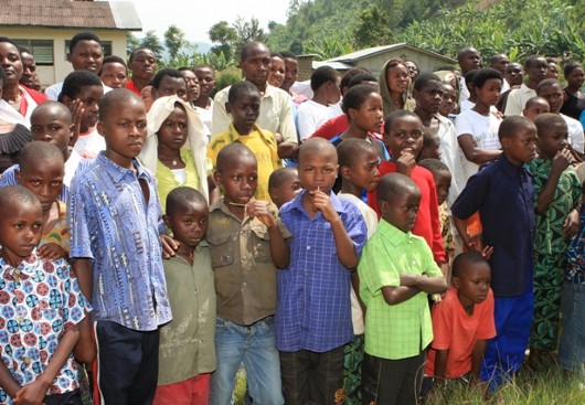 Uroczyste wręczenie nagród najlepszym uczniom – Nyakinama, Rwanda