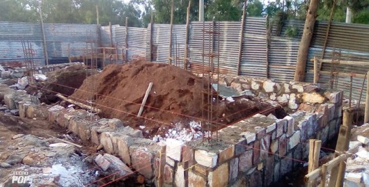 Budowa porodówki w Ruhango w Rwandzie Budowa porodówki w Ruhango w Rwandzie