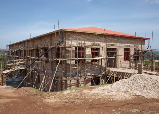 Budowa szkoły zawodowej dla niewidomych w Kibeho