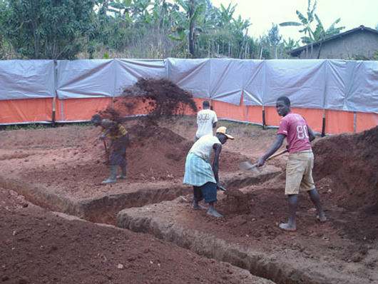 Budowa szkoły w Nyarushishi/Nkomero